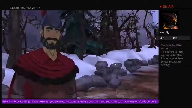Rebelius Ninja plays King's Quest: Chapter 4, Snow place like home, part 1 смотреть онлайн