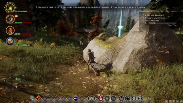 Dragon Age : Inquisition - Solas / Varric banter about Bianca the crossbow смотреть онлайн