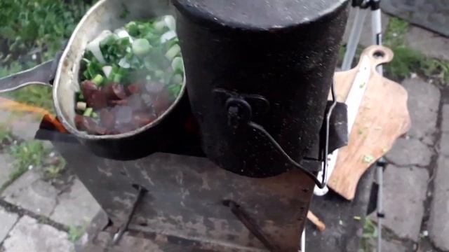 Лайтовый рецепт..на печке Вермахта. смотреть онлайн