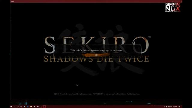 SEKIRO SHADOW DIE TWICE Monitor Out Of Range Fix / Black Screen Problem Fix SINHALA By GAMENOX