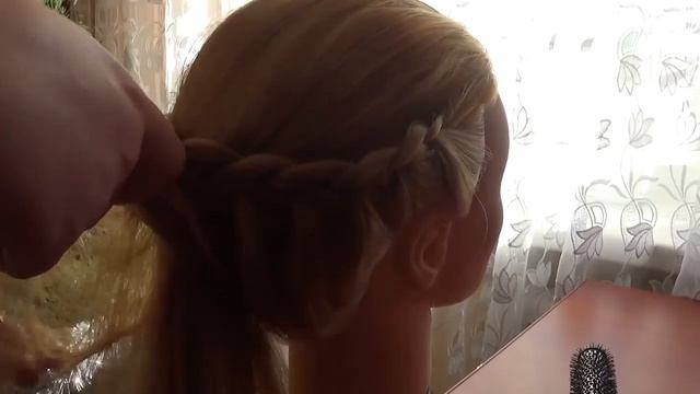Повседневная причёска за 5 минут. смотреть онлайн