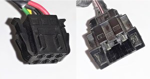 Как разобрать разъёмы заднего фонаря