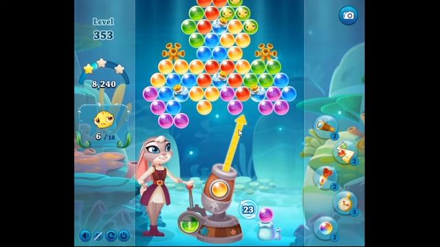 Bubble Incredible level 353 смотреть онлайн