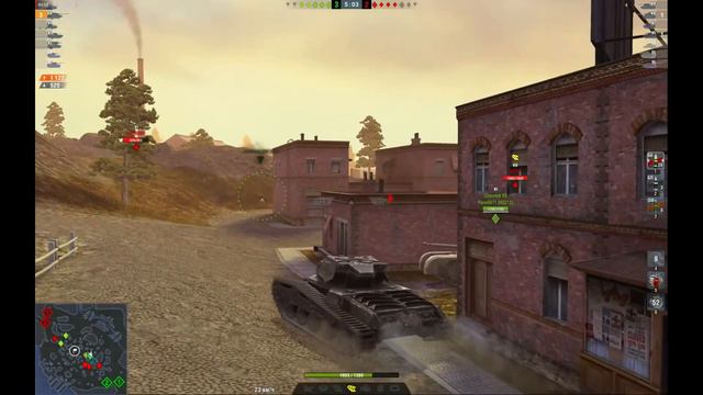 Wot Blitz. Ликан и ''глюки''. смотреть онлайн