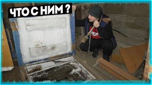 Впервые после покупки дома спустился во второй погреб. Полы готовы!