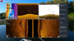 Разбор скриншотов с ЭХОЛОТА Lowrance HDS Live. Как выглядит рыба в эхолоте? Часть 2