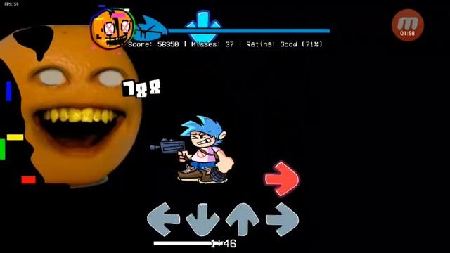 Annoying Orange | Para Android Gama Baja | FNF смотреть онлайн