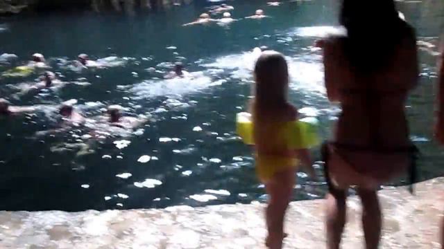 Chichen Itza. Cenote Ik Kil. Mexico. Part I. смотреть онлайн