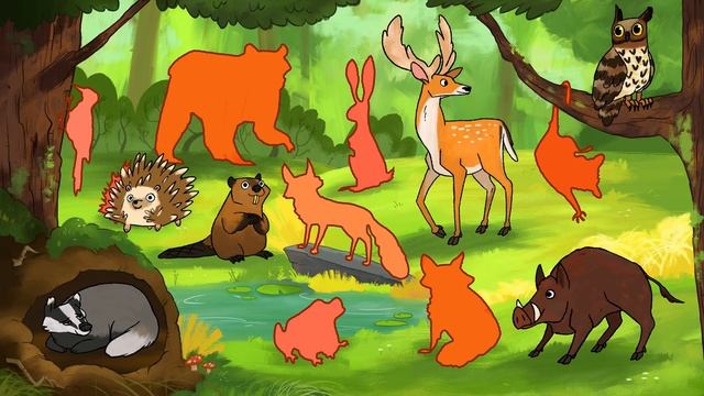 Learn Animals For Kids | Wild Forest Animals Names and Sounds for Children | Club Baboo смотреть онлайн