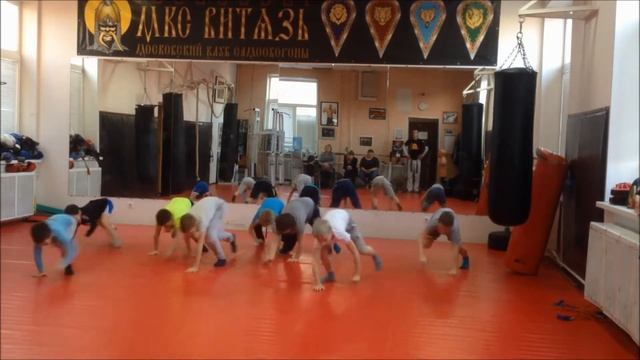 Разминка для детей в ММА смотреть онлайн