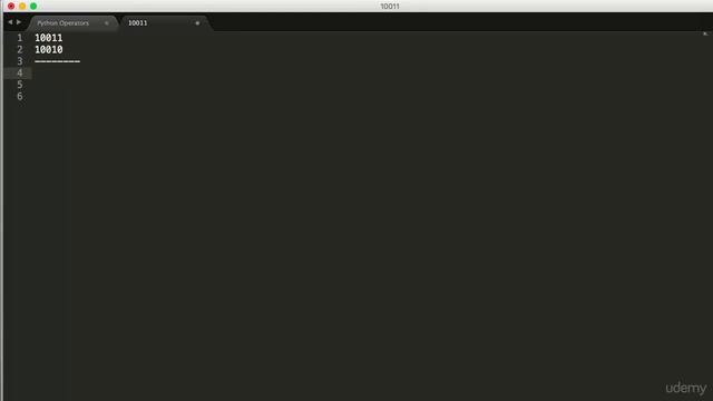 4.5 Bitwise Operators in PYTHON смотреть онлайн
