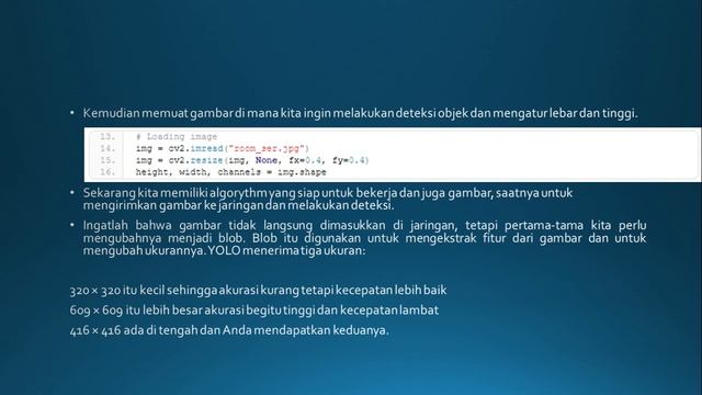 Deteksi Objek dengan YOLO kompatible Opencv. Python смотреть онлайн