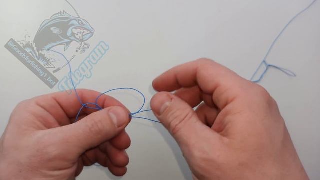 Вяжем плетеную леску с монофильной этим узлом.  Shock Leader Knot. #fishing #рыбалка #shockleader