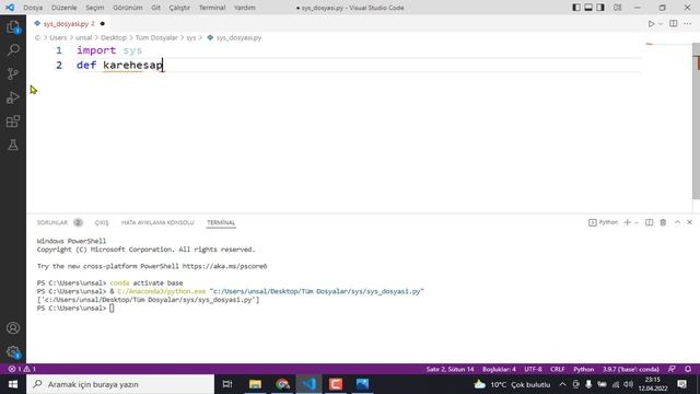 Python Dersleri #46 sys modülü смотреть онлайн