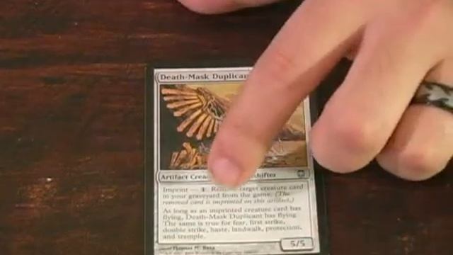 Death-Mask Duplicant Artifact Card in Magic the Gathering смотреть онлайн