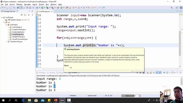 How to Loop Input Range then Get the Sum of All Numbers using For, While, and Do While Loop in Java смотреть онлайн