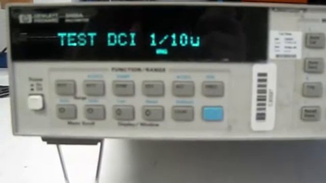 Вольтметр прецизионный Agilent Technologies 3458A смотреть онлайн