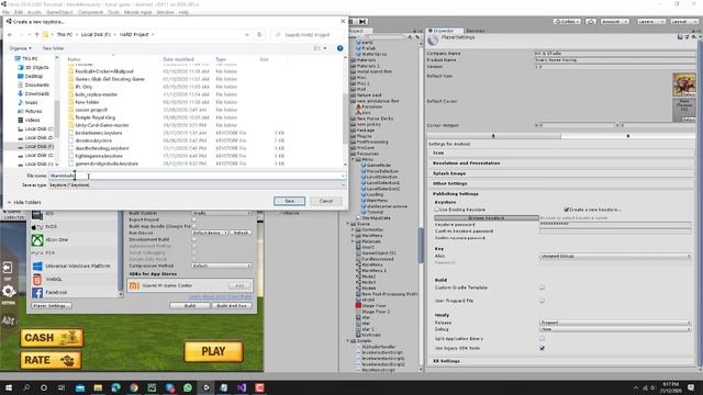 How to create a new keystore in unity 3d смотреть онлайн