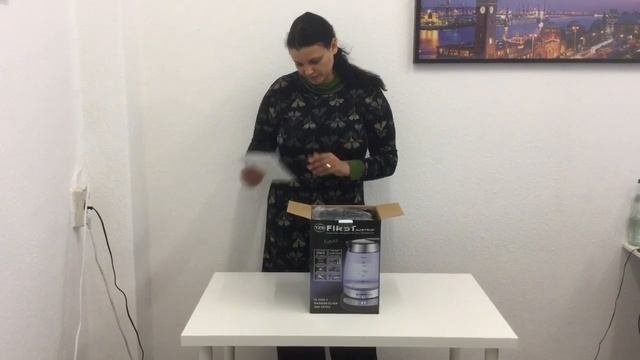 ☑ TZS First Austria FA-5406-4 Wasserkocher ► Unboxing смотреть онлайн