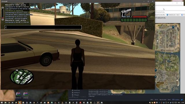 Samp live map using rcon and php webserver смотреть онлайн