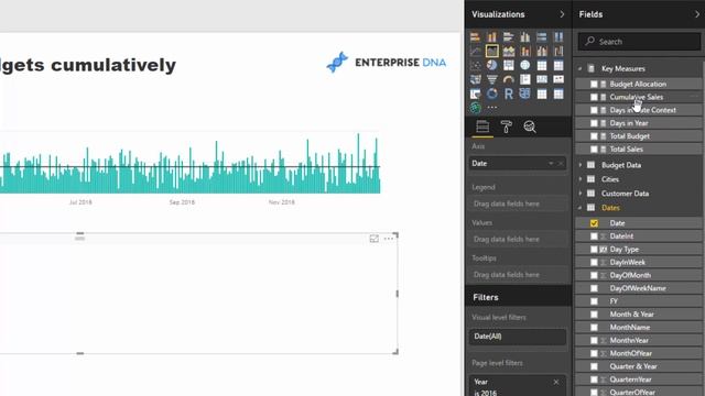Comparing Actual Results To Yearly Budgets Cumulatively in Power BI w/DAX смотреть онлайн