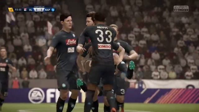 FIFA 18 - Napoli x O. Lyonnais - K. Tierney смотреть онлайн