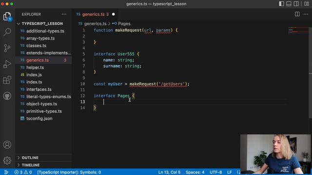 TypeScript от А до Я — часть 2: classes, extends, implements, generics, utility types смотреть онлайн