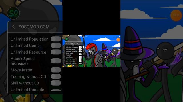 Как скачать Stick :War Legacy мод меню смотреть онлайн