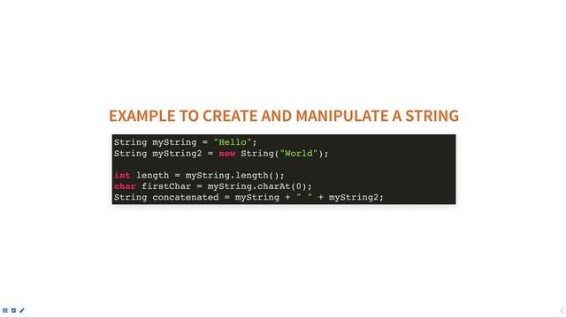 String Class in java смотреть онлайн