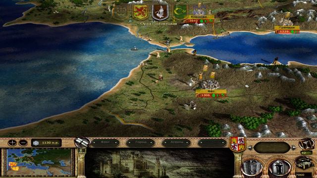 Medieval 2 TW. Кастилия и Леон. ч.36. Оборона города. смотреть онлайн