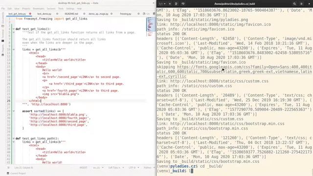 Projekt 6 – Generátor statických webových stránek смотреть онлайн