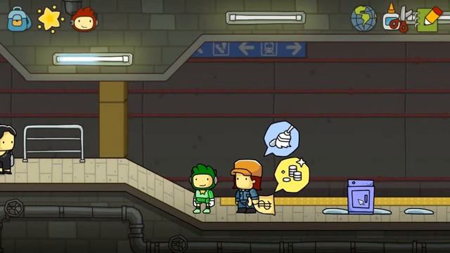 Scribblenauts Unlimited Walkthrough - Part 8 "Why am I Green?" (Let's Play, Playthrough) смотреть онлайн