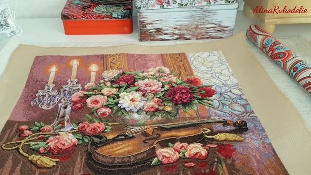 Ролл для хранения и переноски вышитых работ смотреть онлайн