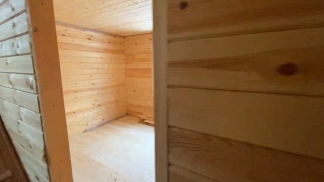 Дом из сухого бруса. Внутренняя отделка. смотреть онлайн