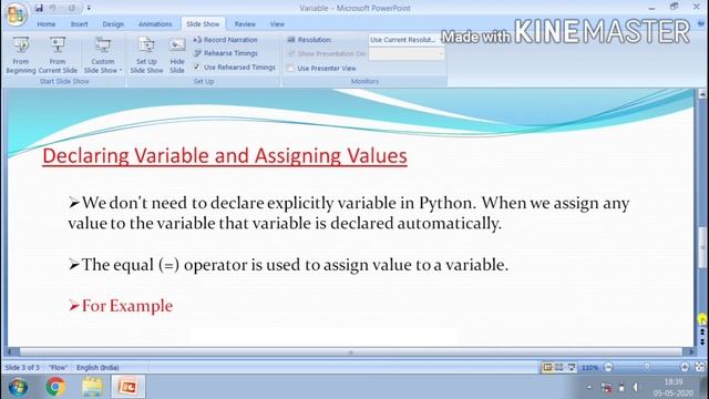 Variable in Python смотреть онлайн