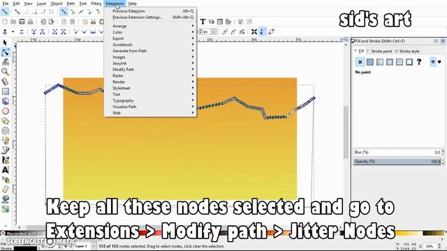 Inkscape Tutorial : Easy Way Of Making Landscape Vector Drawing смотреть онлайн