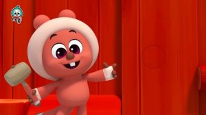 Colorful Valentine's Day with Hogi | + Compilation | Learn colors with slide | Colors for Kids