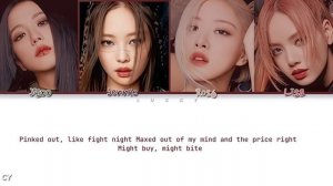 BLACKPINK (블랙핑크)-CRAZY OVER YOU (Color Coded Han/Rom/Eng/Lyrics)