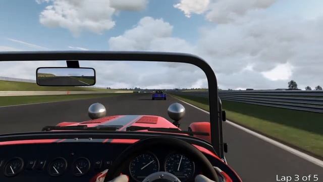 Project Cars, Caterham race 20th to 1st no assists pro difficulty. смотреть онлайн