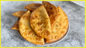 Рецепт вкусных чебуреков с фаршем! Хрустящие, вкусные мясные чебуреки! Как приготовить чебуреки!