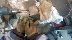 Чистка выпускного клапана от сильного нагара по быстрому