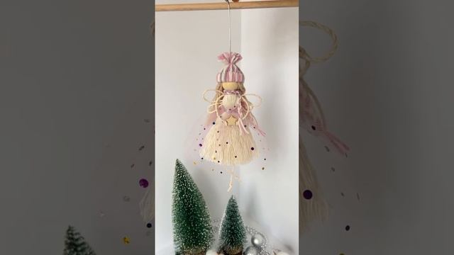 Макраме ангел!❤️Подарок для ваших любимых! В наличии и на заказ!? смотреть онлайн