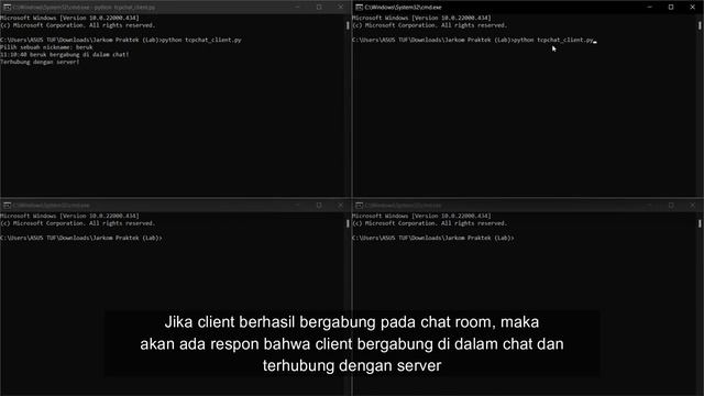 Tutorial Membuat TCP Chat Peer-to-Peer Menggunakan Python #Jarkom #TCPChat #TCP #Python #Tutorial смотреть онлайн