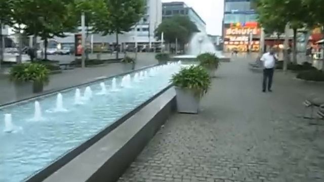 Жизнь в Германии. Дрезден. Prager Straße. смотреть онлайн