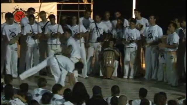 capoeira cordao de ouro eilat batizado & festival 2005 - yellow belts prezentations (part1) смотреть онлайн