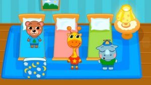Детский сад！животные мультик для детей игра
