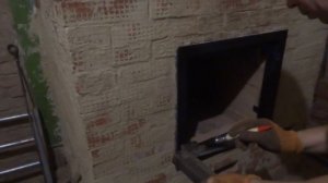 Дверька со стеклом на камин своими руками