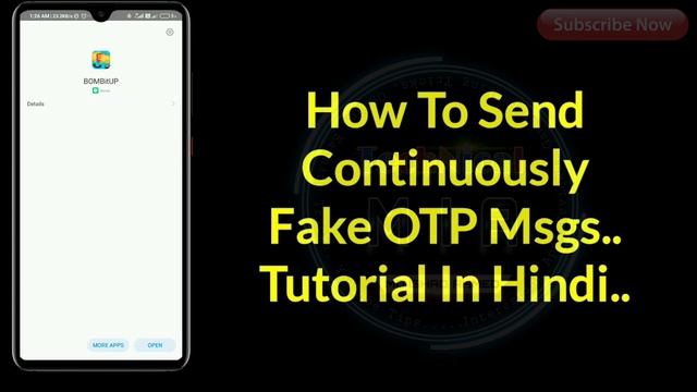 Fake OTP Sender App | Send Continuous OTP Messages | OTP Messages Prank
