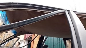 Перетяжка потолка автомобиля Audi A6 C4 СВОИМИ РУКАМИ
