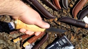 Финские ножи Ahti – оптимальны для леса? | Обзор линейки и тест скандинавских ножей от Rezat.Ru